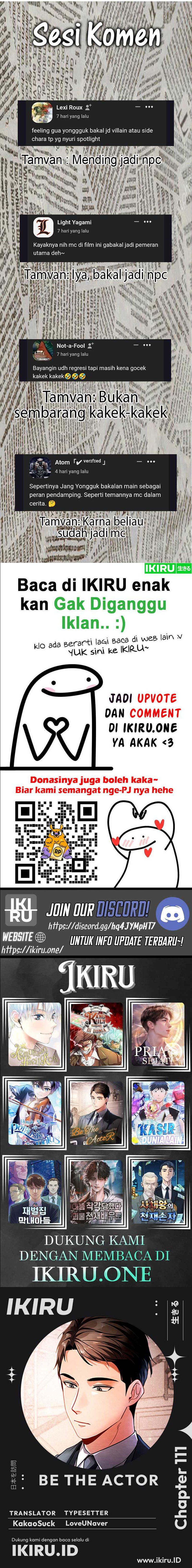 Be the Actor Chapter 111 Gambar 22
