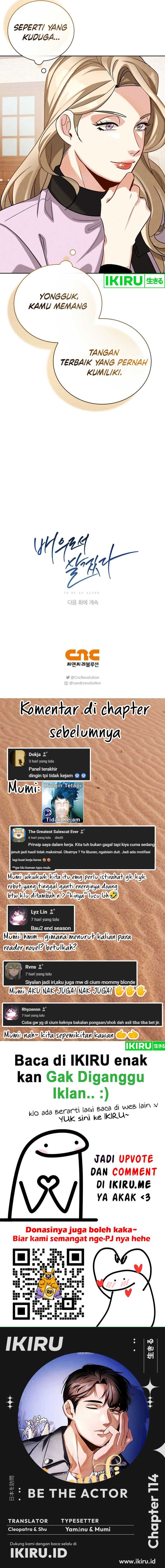 Be the Actor Chapter 114 Gambar 15