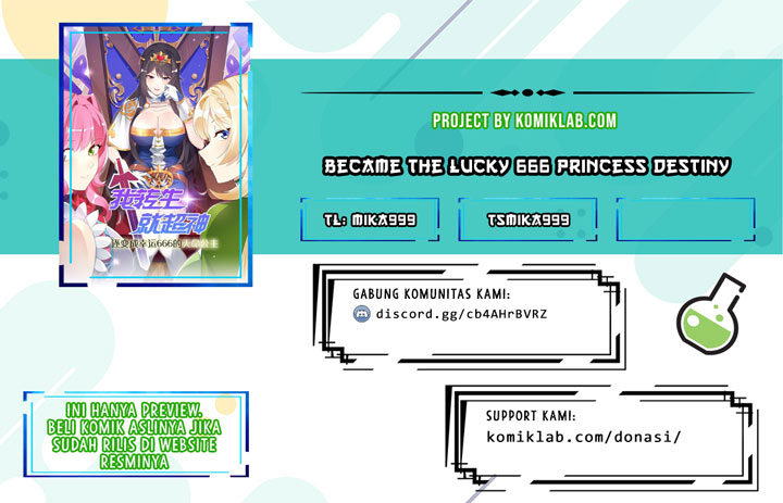 Became The Lucky 666 Princess Destiny Chapter 11 Gambar 1