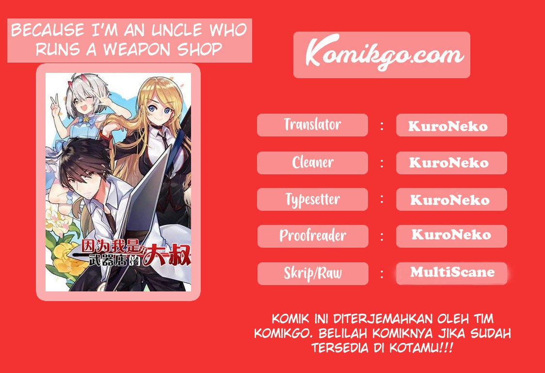 Because I’m An Uncle who Runs A Weapon Shop Chapter 01 Gambar 2