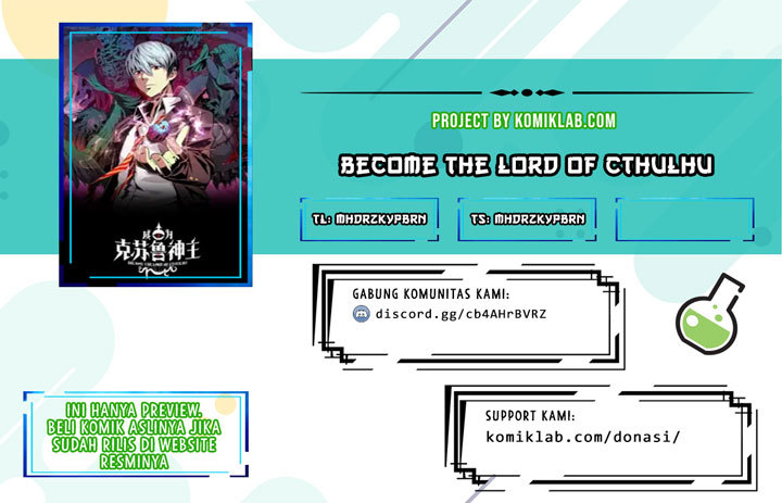 Become The Lord Of Cthulhu Chapter 02 Gambar 1