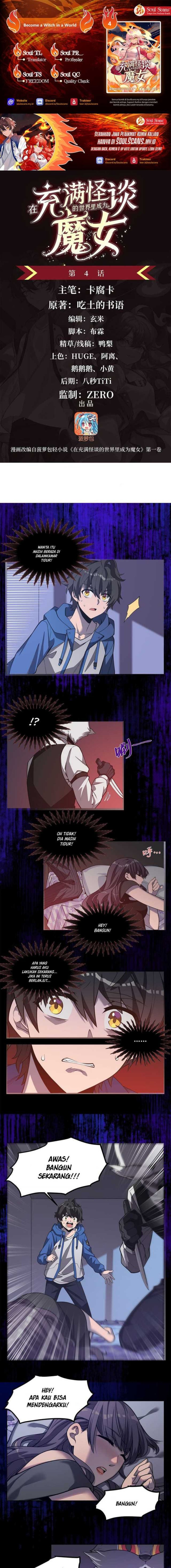 Become a Witch in a World Full of Ghost Stories Chapter 04 Gambar 1