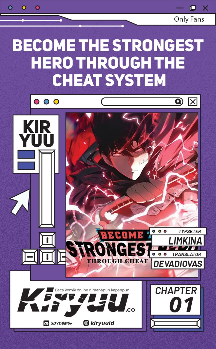 Become the Strongest Hero Through the Cheat System Chapter 01 Gambar 1