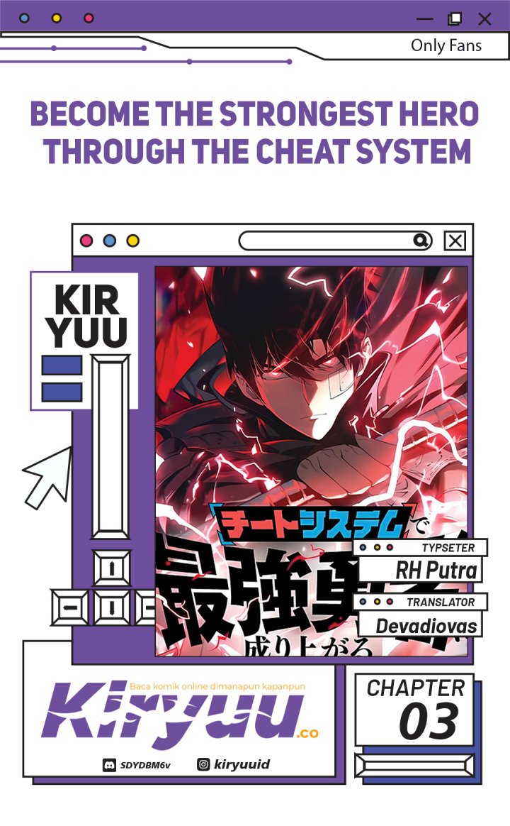 Become the Strongest Hero Through the Cheat System Chapter 03 Gambar 1