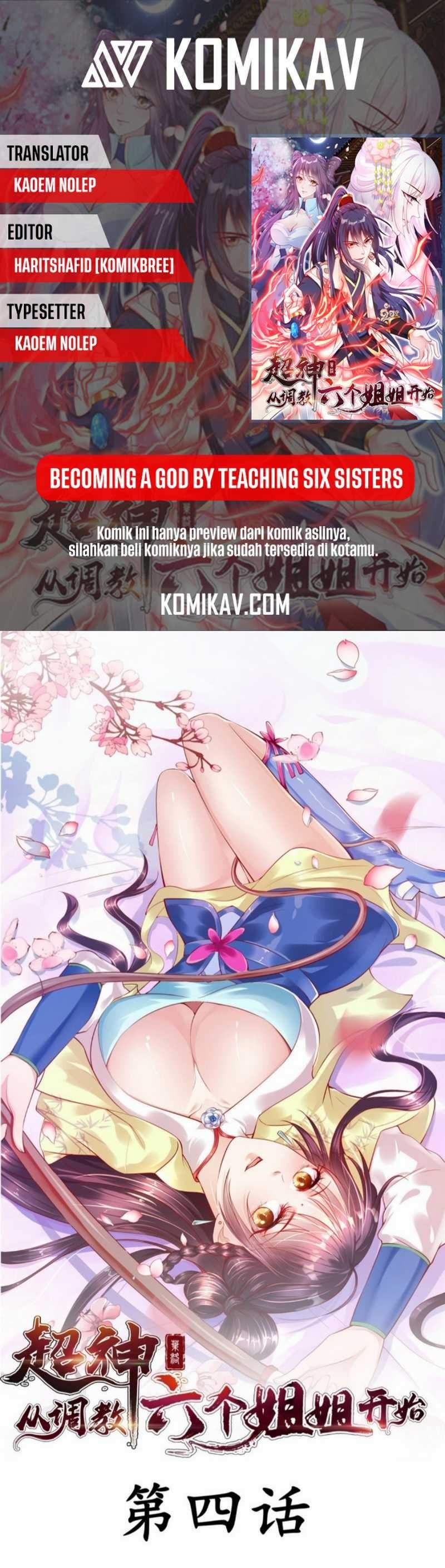 Becoming A God By Teaching Six Sisters Chapter 04 Gambar 1