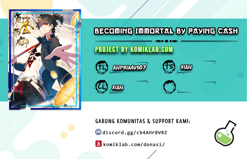 Becoming Immortal by Paying Cash Chapter 09 Gambar 1