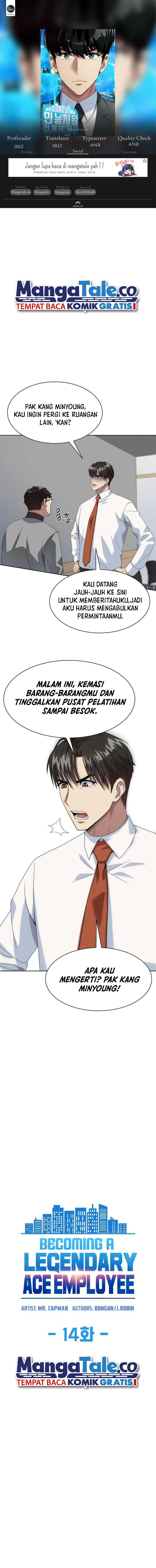 Becoming a Legendary Ace Employee Chapter 14 Gambar 1