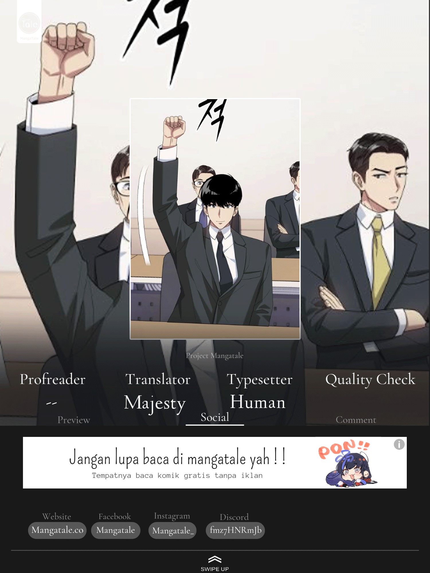 Becoming a Legendary Ace Employee Chapter 47 Gambar 1