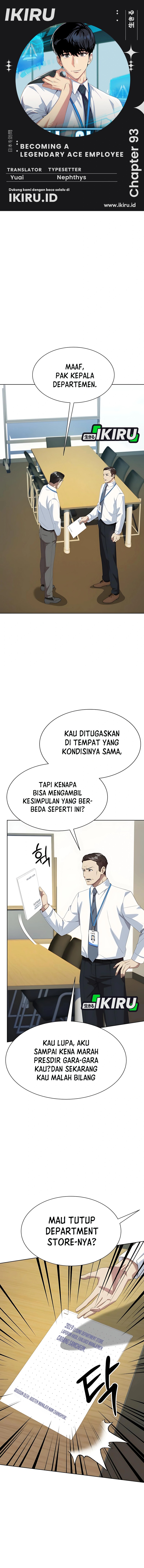 Becoming a Legendary Ace Employee Chapter 93 Gambar 1
