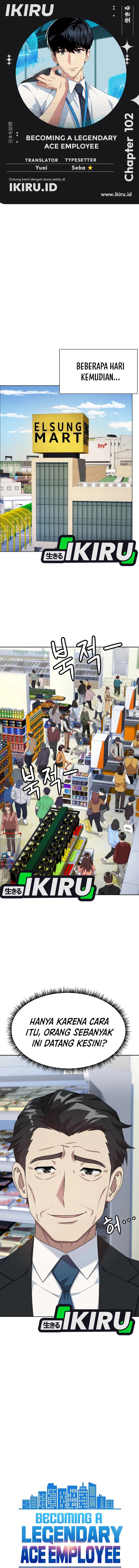 Becoming a Legendary Ace Employee Chapter 102 Gambar 1