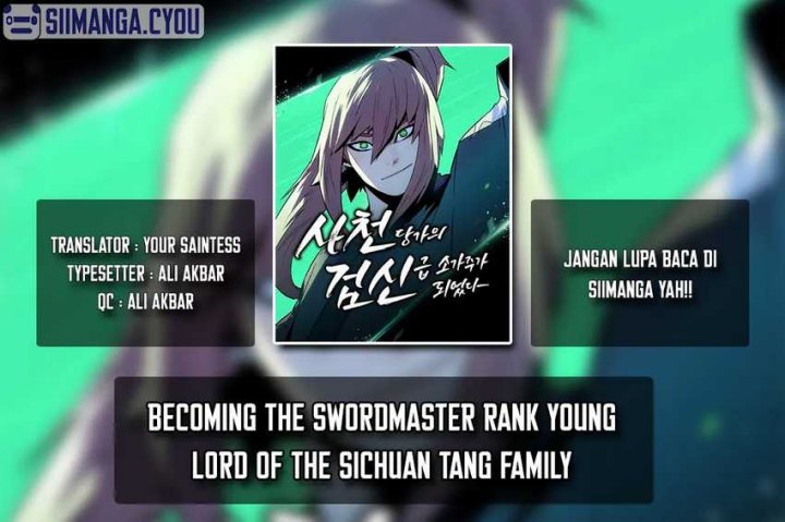 Becoming the Swordmaster Rank Young Lord of the Sichuan Tang Family Chapter 07 Gambar 1