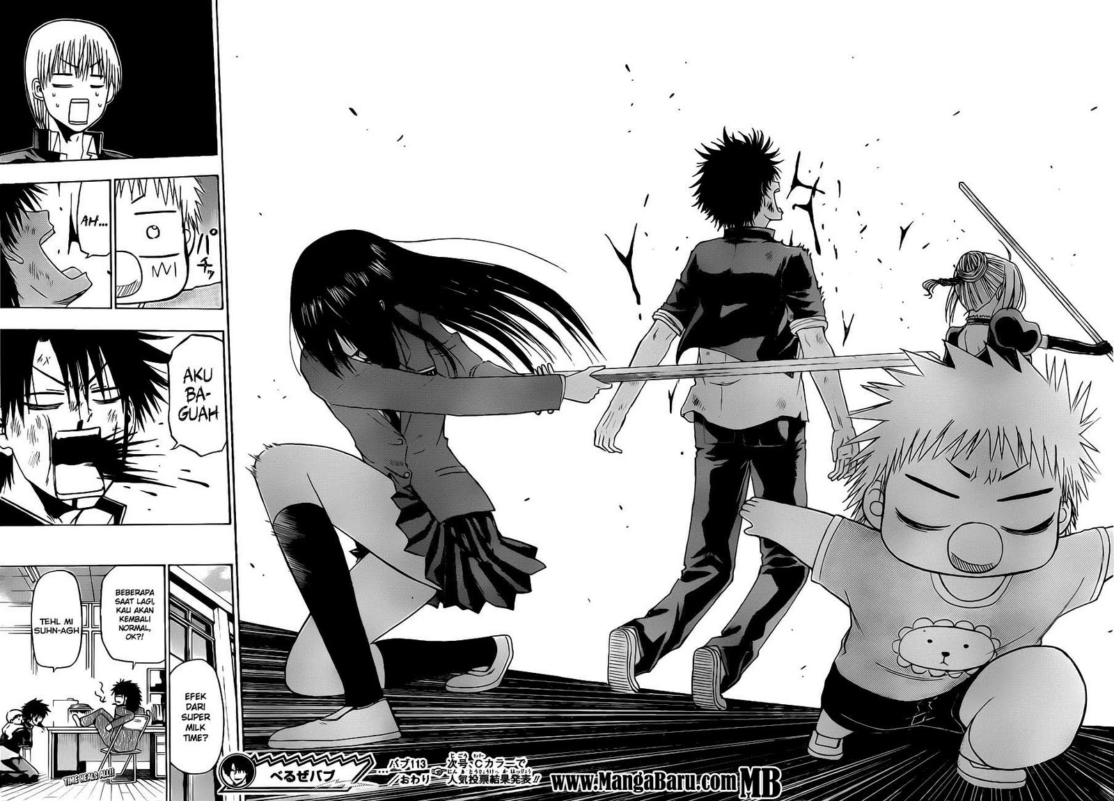 Beelzebub Chapter 113 Gambar 20