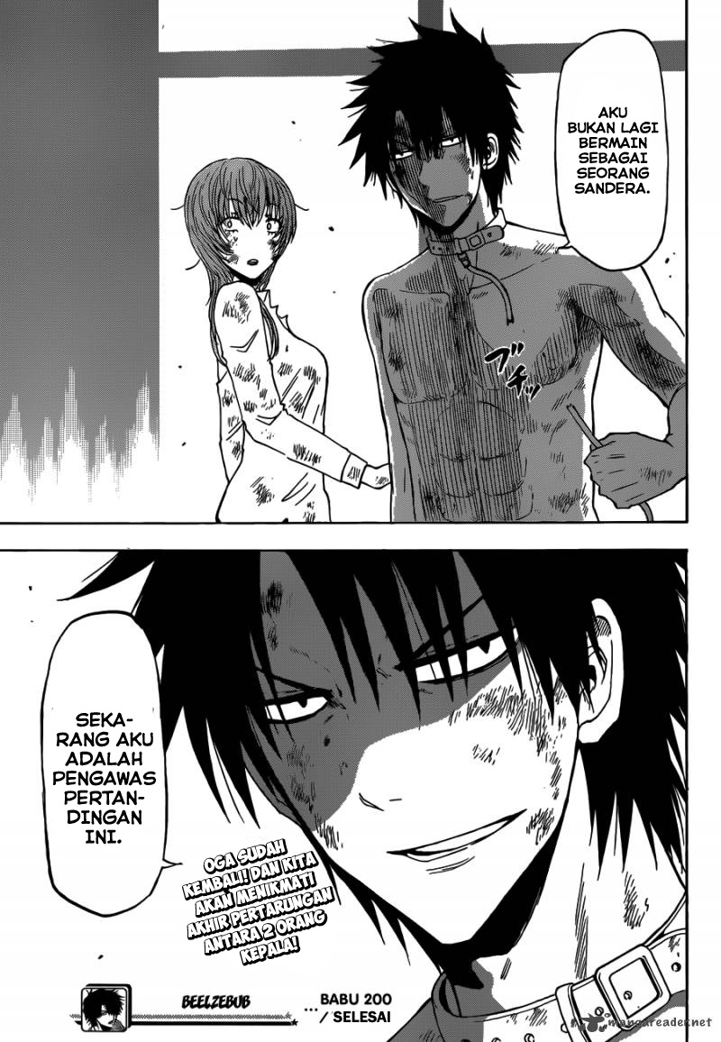 Beelzebub Chapter 200 Gambar 19