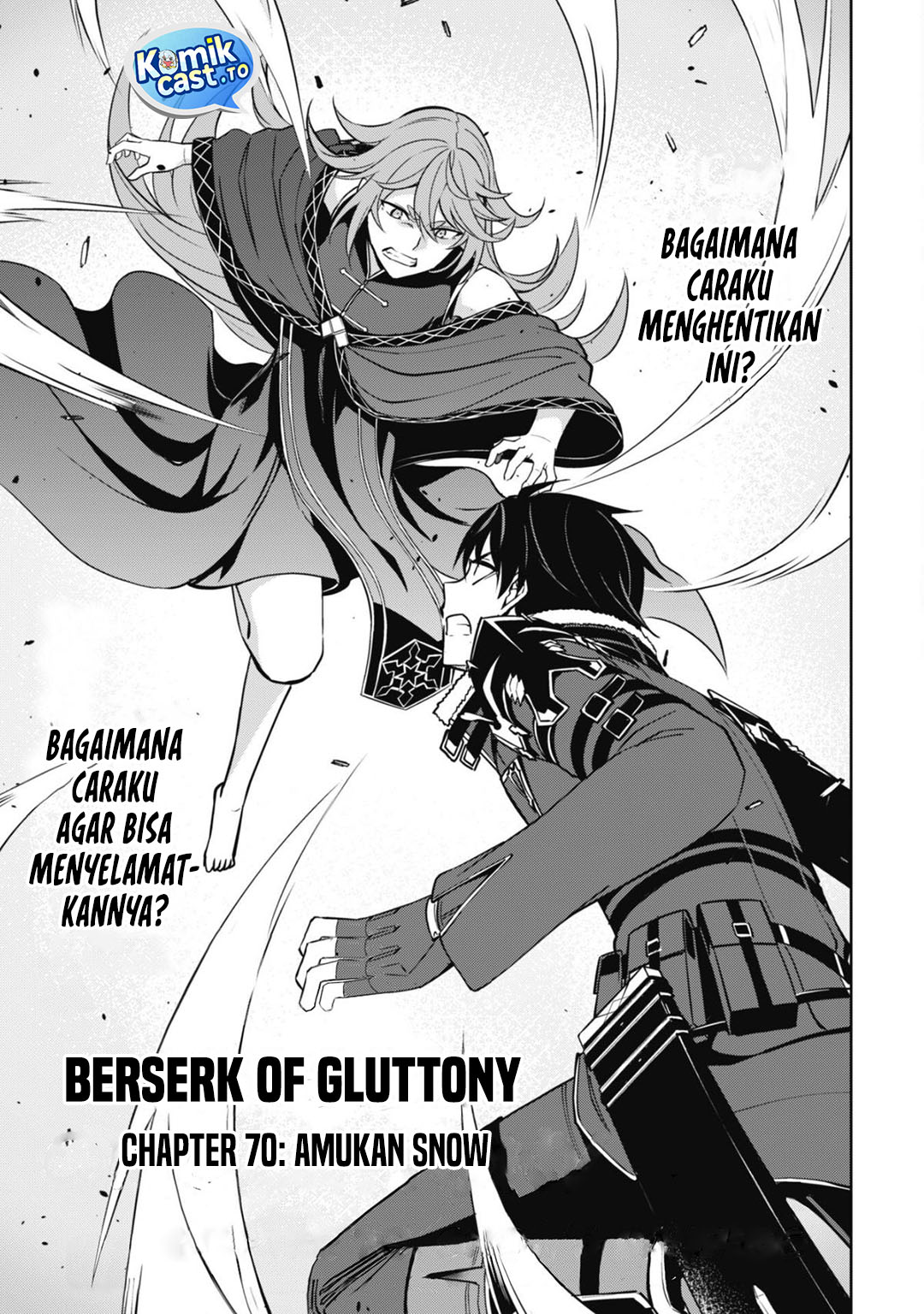Berserk of Gluttony Chapter 70 Gambar 4