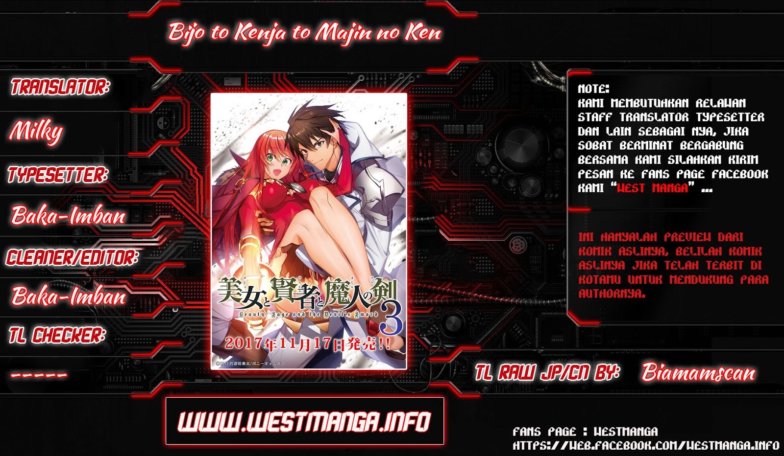 Bijo to Kenja to Majin no Ken Chapter 04 Gambar 2