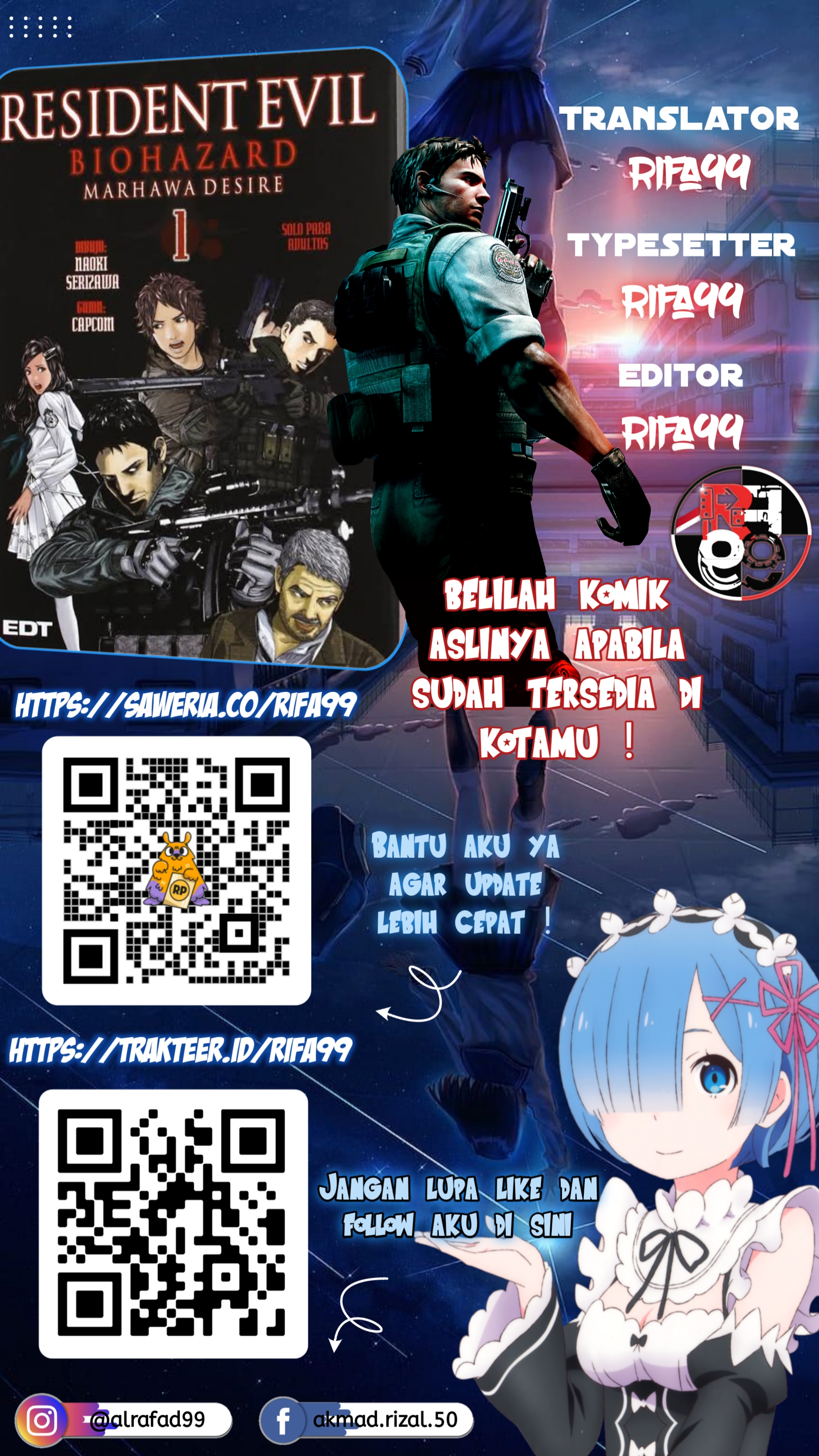 Biohazard: Marhawa Desire Chapter 08 Gambar 19