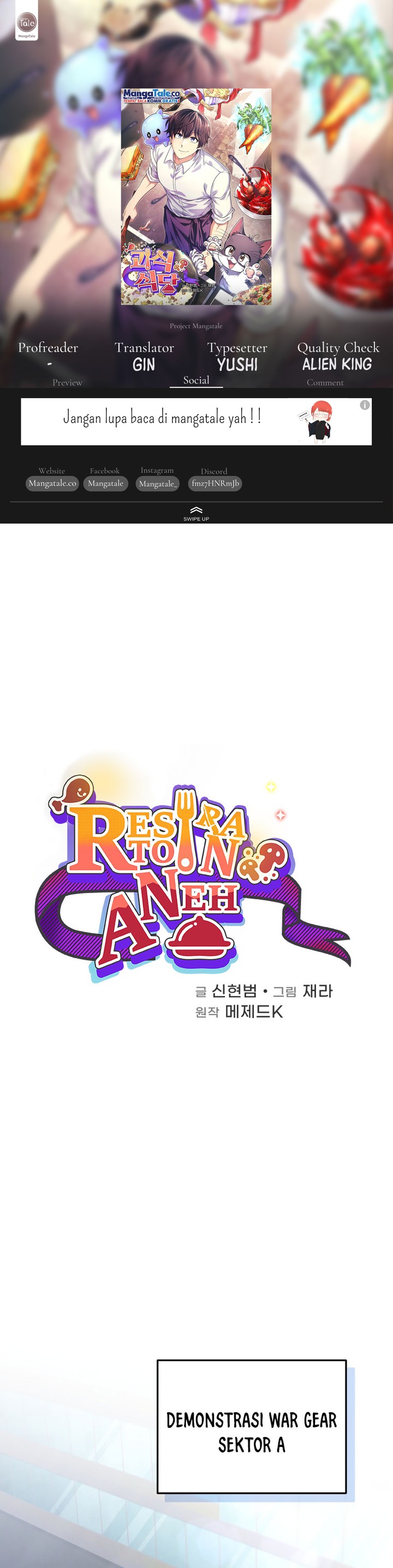 Bizzare Restaurant Chapter 43 Gambar 1
