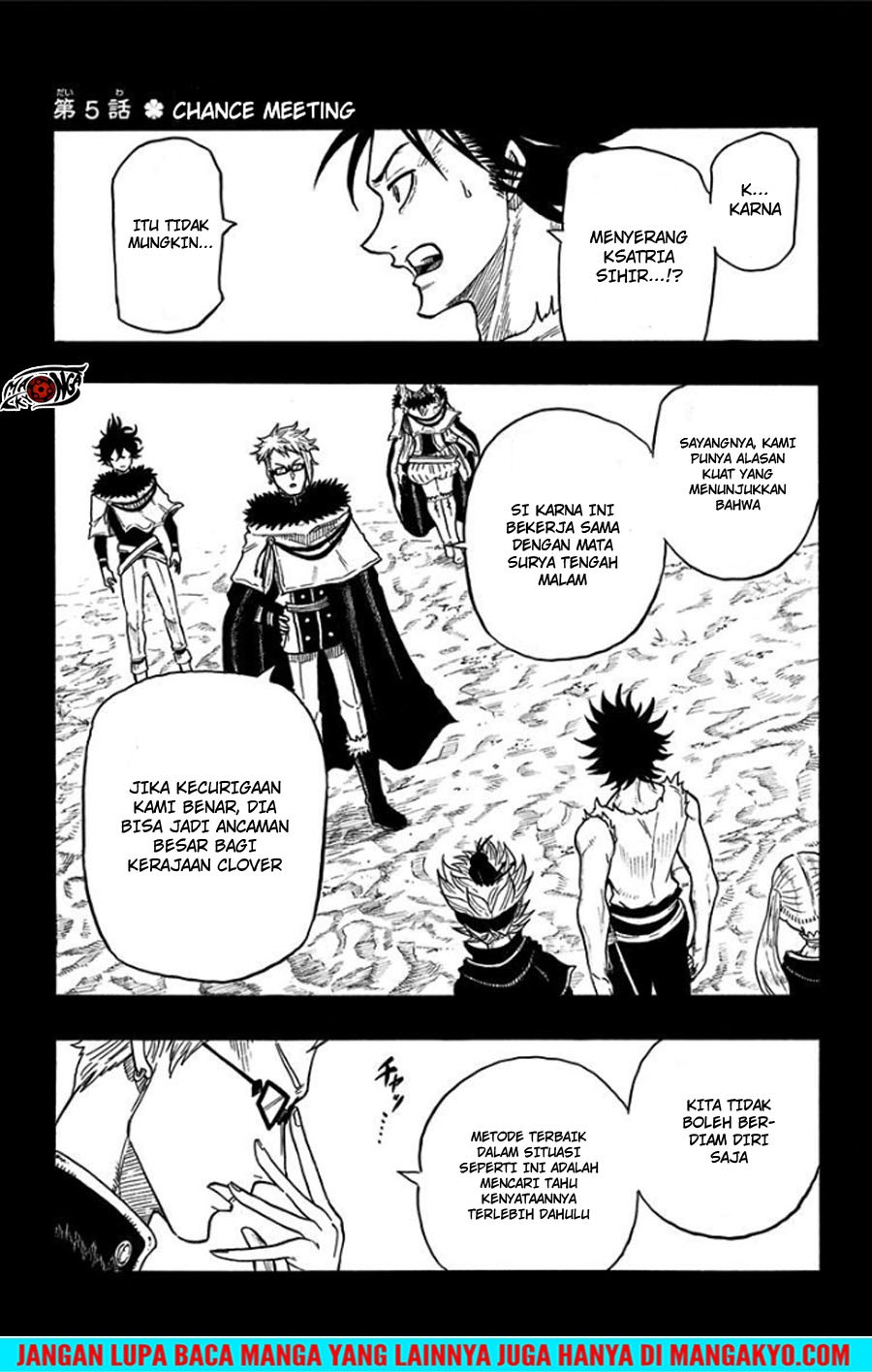 Black Clover Gaiden: Quartet Knights Chapter 05 Gambar 1