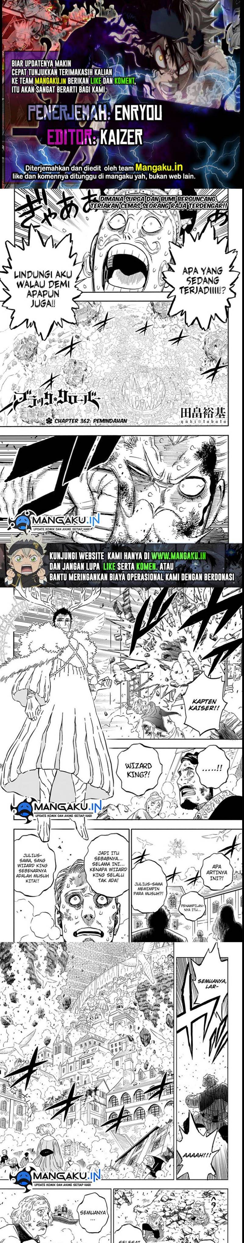 Black Clover Chapter 362 Gambar 1