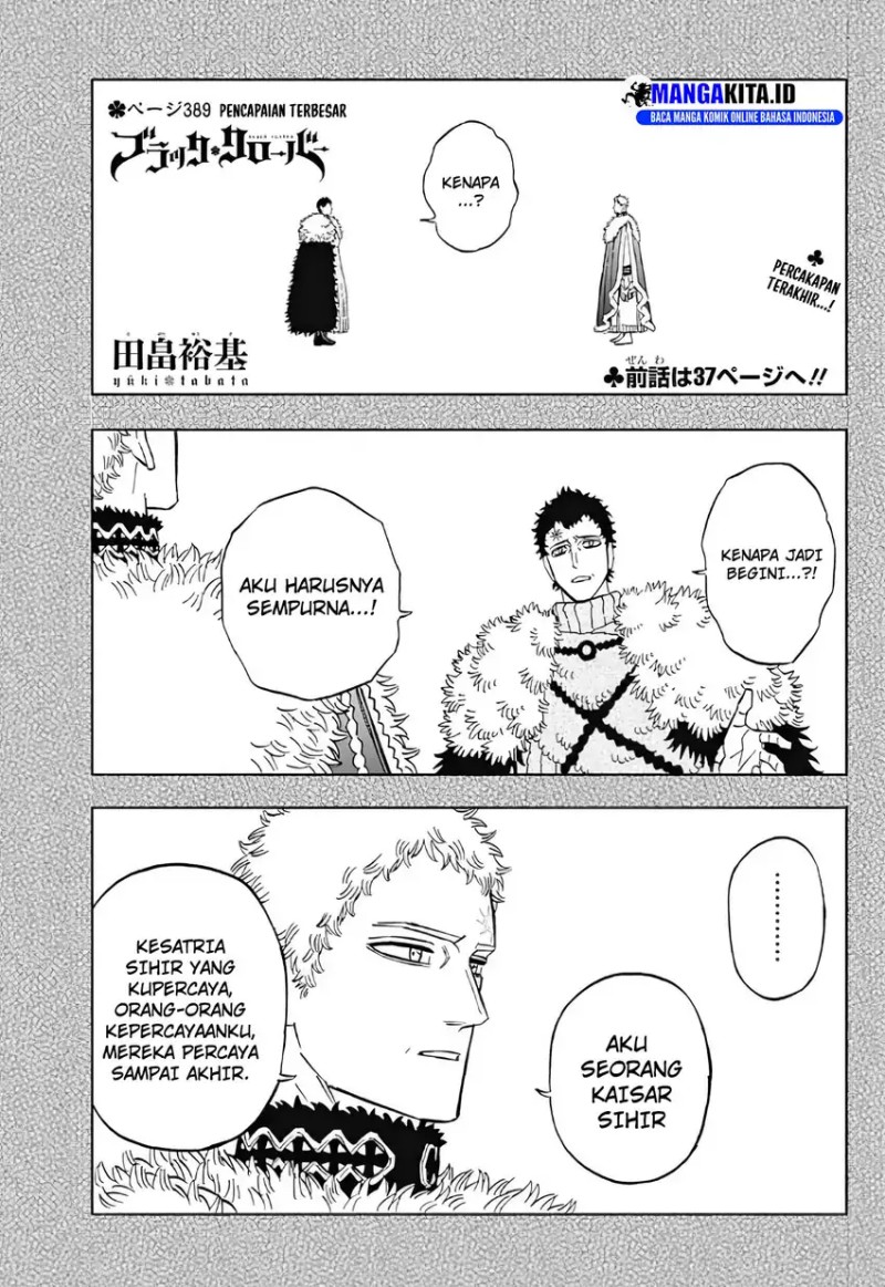 Black Clover Chapter 389 Gambar 2