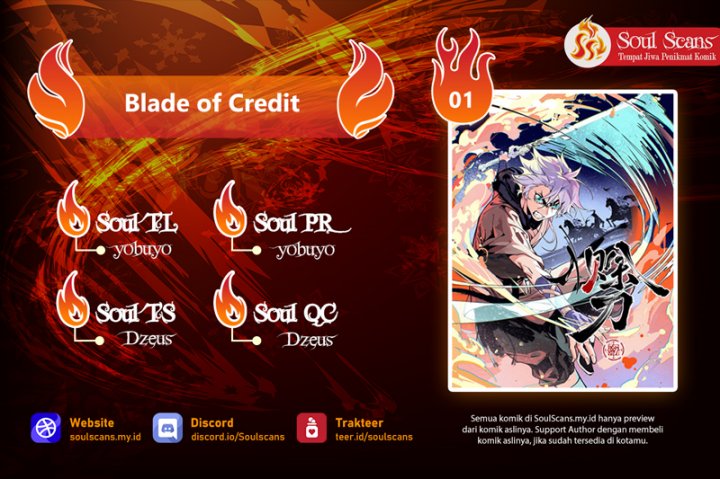 Blade of Credit Chapter 01 Gambar 1