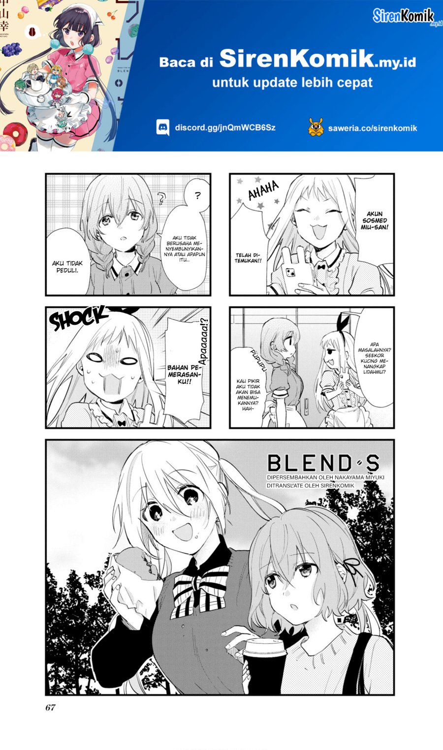 Blend S Chapter 107 Gambar 2