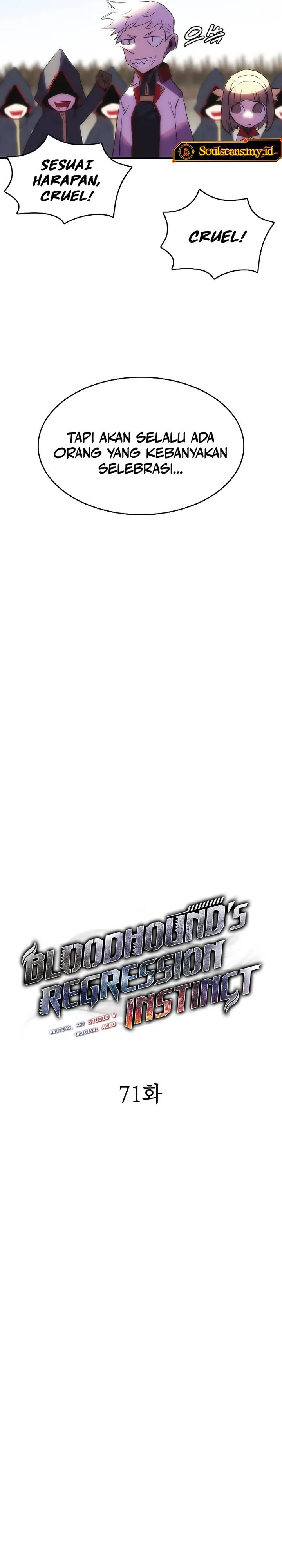 Bloodhound’s Regression Instinct Chapter 71 Gambar 4