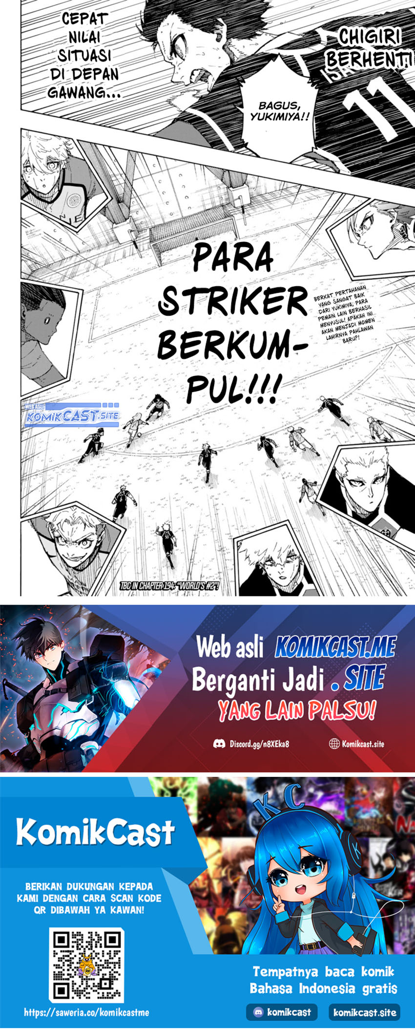 Blue Lock Chapter 193 Gambar 19