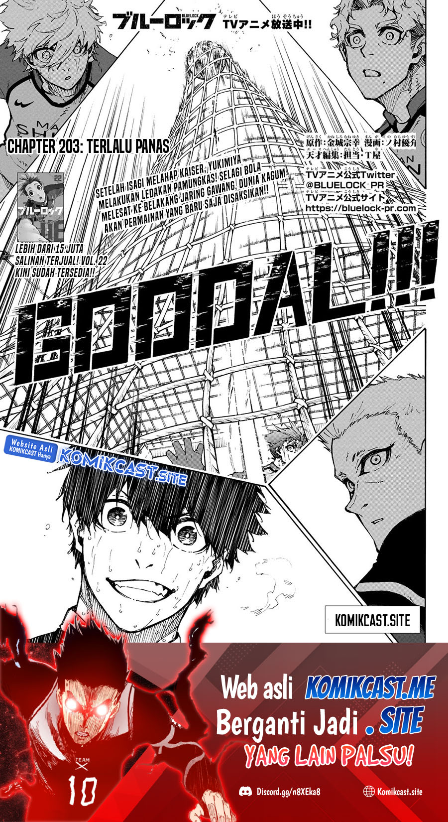 Blue Lock Chapter 203 Gambar 2