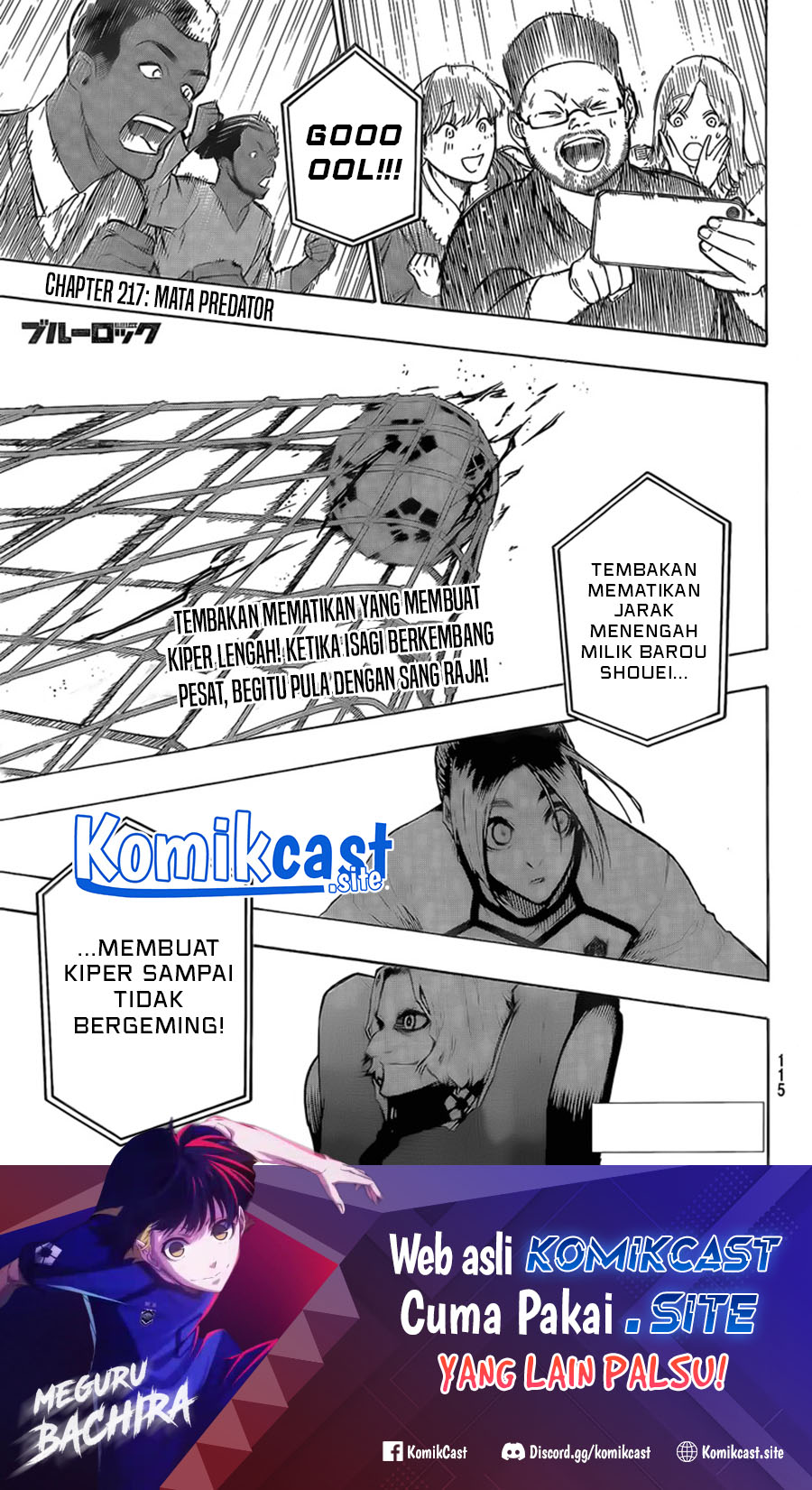 Blue Lock Chapter 217 Gambar 2
