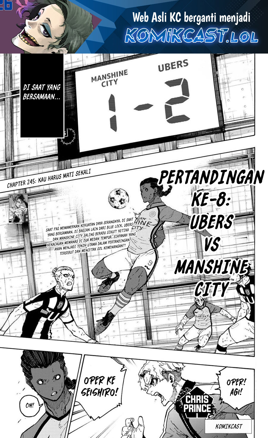 Blue Lock Chapter 245 Gambar 2
