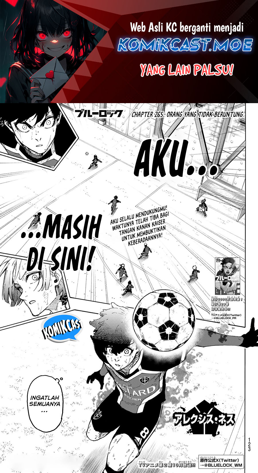 Blue Lock Chapter 265 Gambar 2