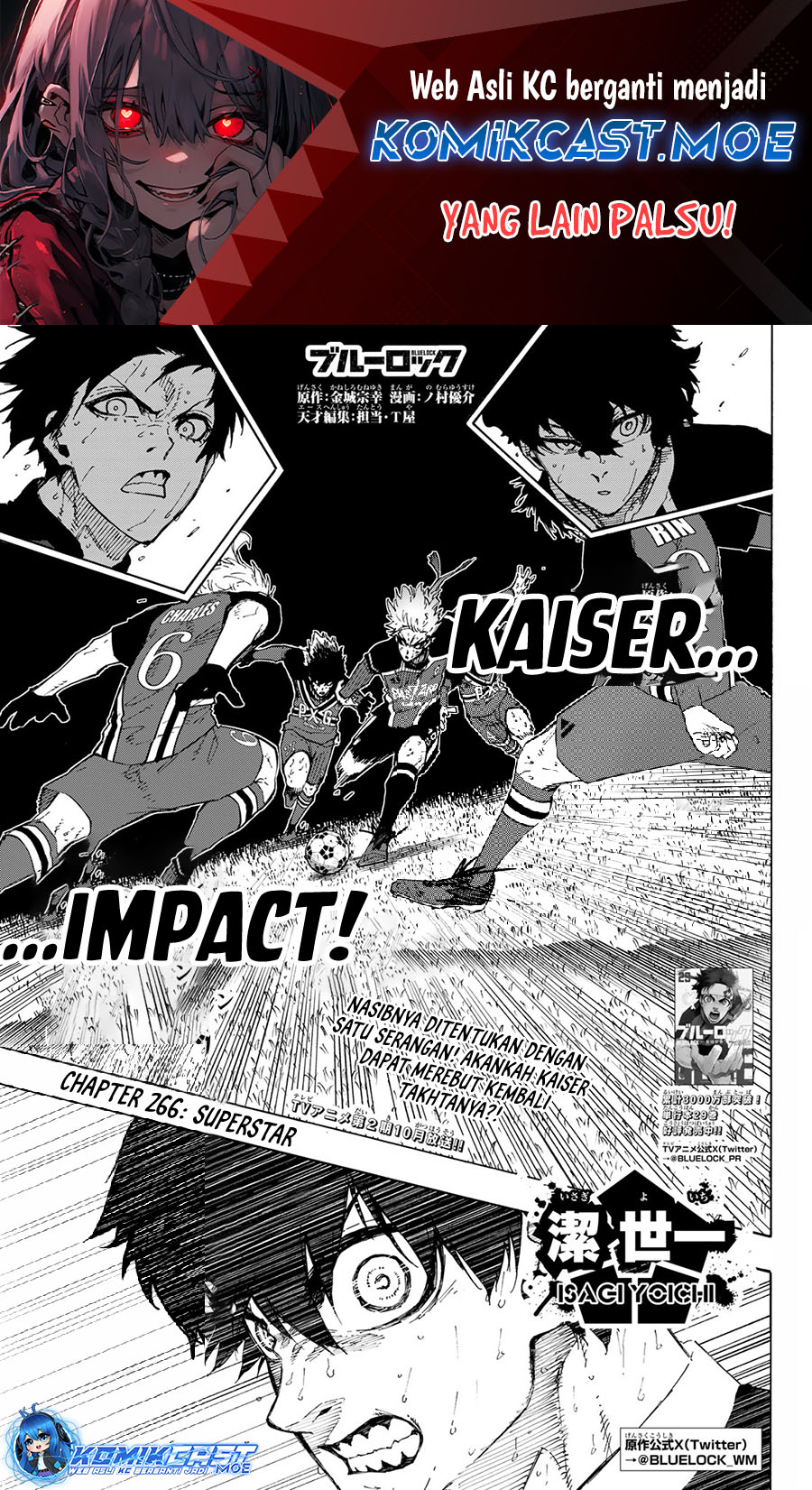 Blue Lock Chapter 266 Gambar 2