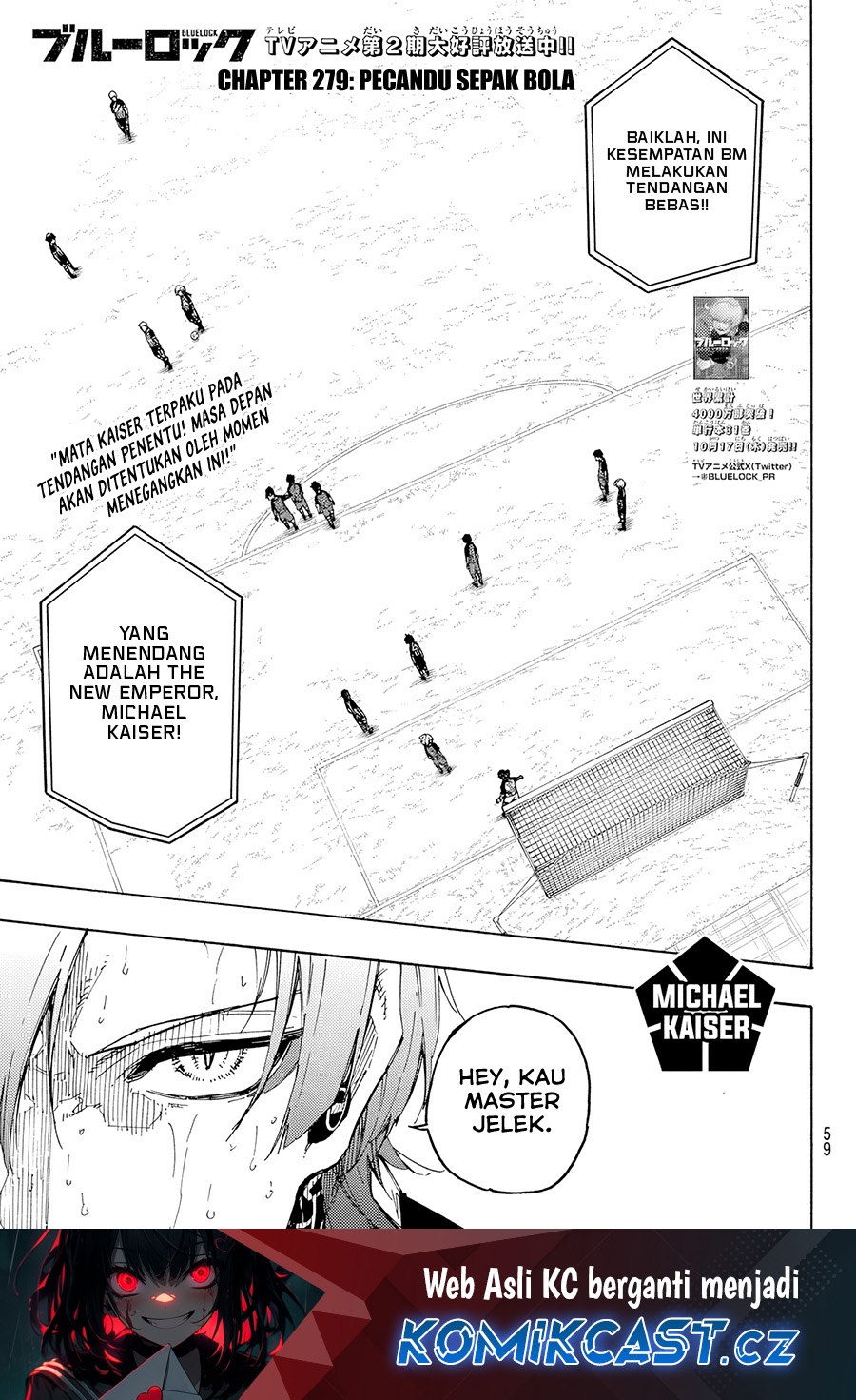 Blue Lock Chapter 279 Gambar 2