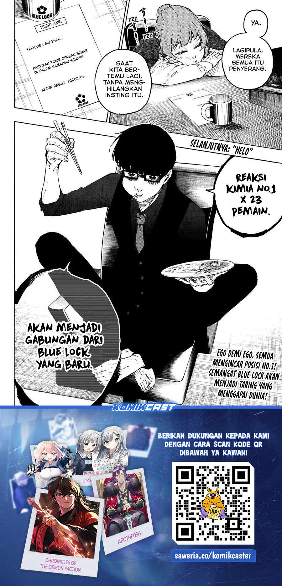 Blue Lock Chapter 305 Gambar 21