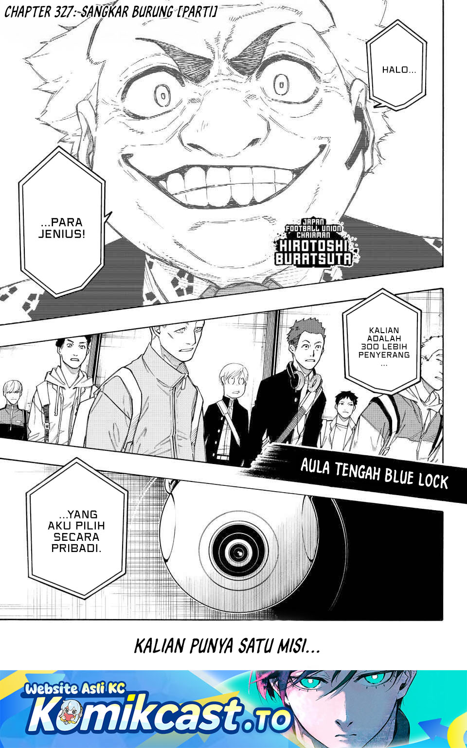 Blue Lock Chapter 327.1 Gambar 2