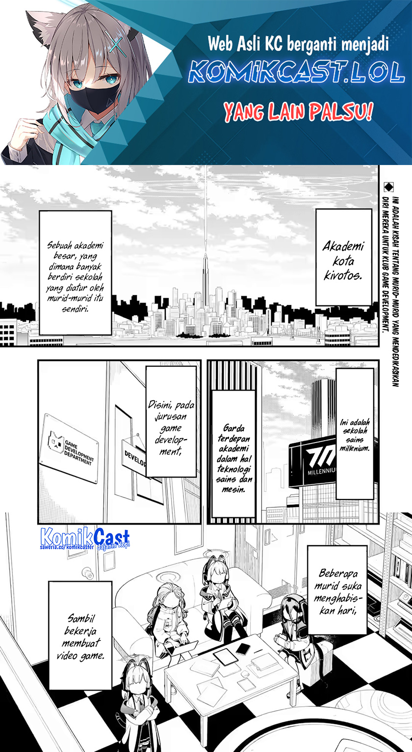 Blue Archive: The Adventure of Game Development Department! Chapter 01 Gambar 2