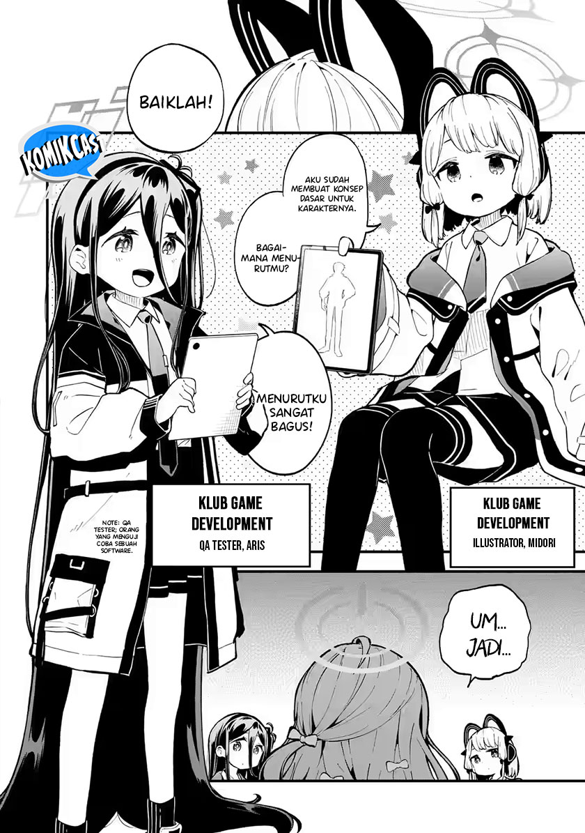 Blue Archive: The Adventure of Game Development Department! Chapter 01 Gambar 4