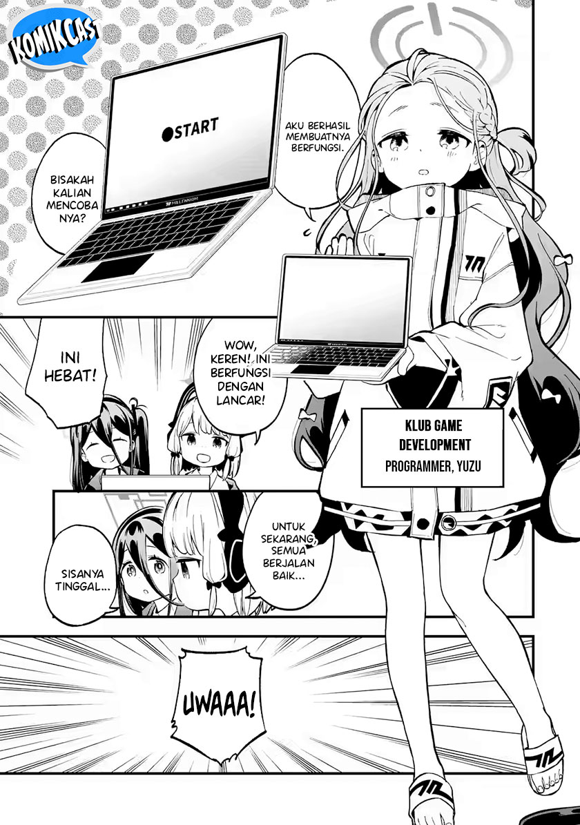 Blue Archive: The Adventure of Game Development Department! Chapter 01 Gambar 5