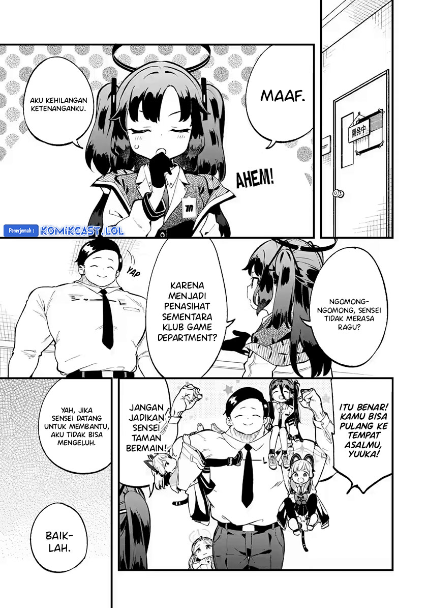 Blue Archive: The Adventure of Game Development Department! Chapter 01 Gambar 17