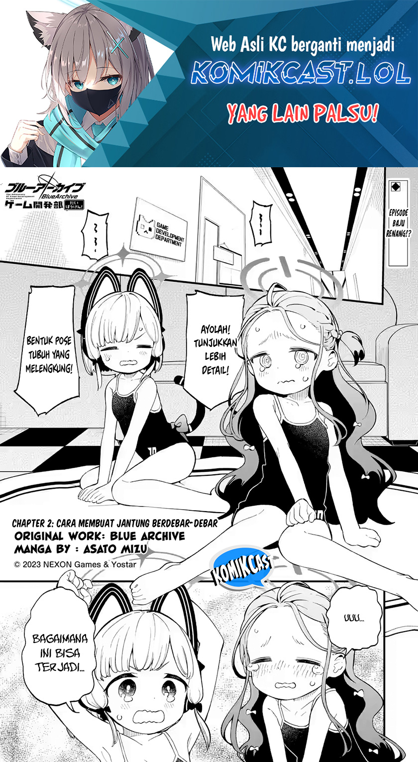 Blue Archive: The Adventure of Game Development Department! Chapter 02 Gambar 2
