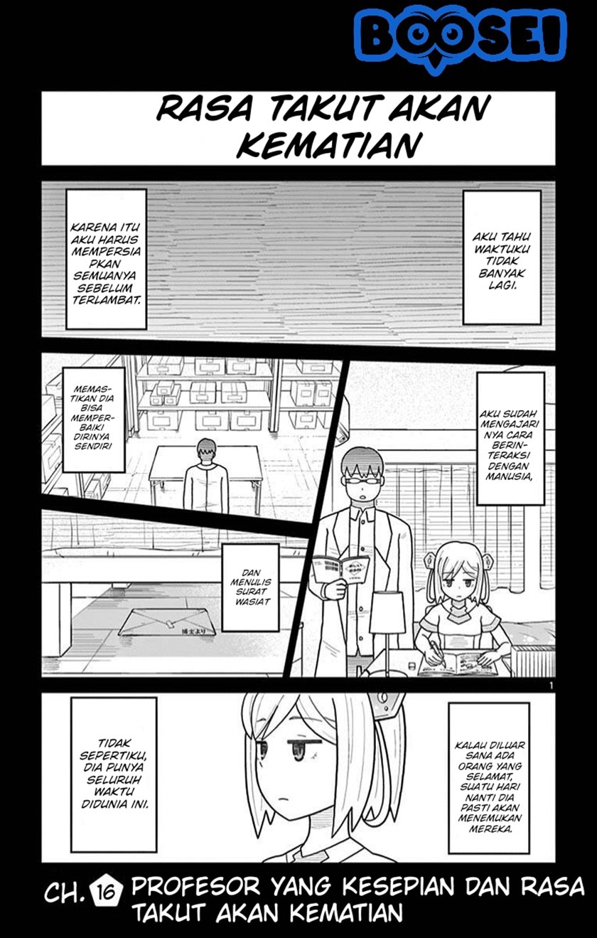 Bocchi Hakase to Robot Shoujo no Zetsubou Teki Utopia Chapter 16 Gambar 3