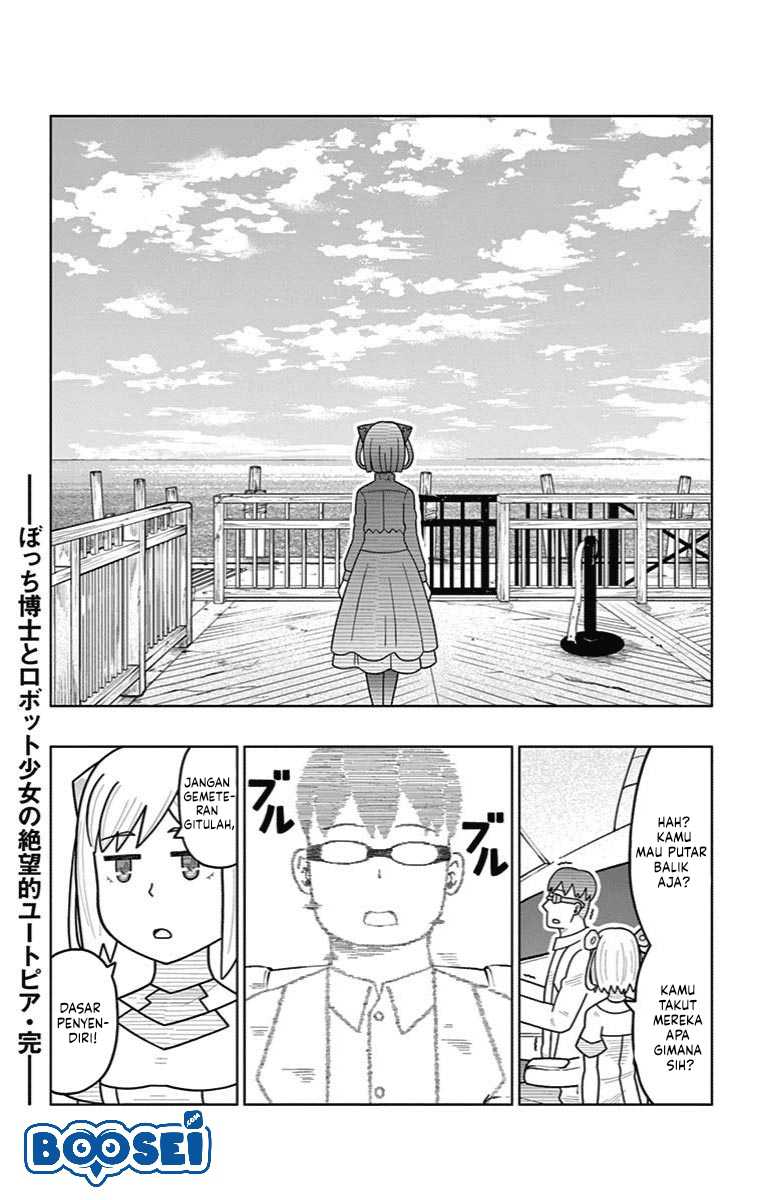 Bocchi Hakase to Robot Shoujo no Zetsubou Teki Utopia Chapter 33 END Gambar 26