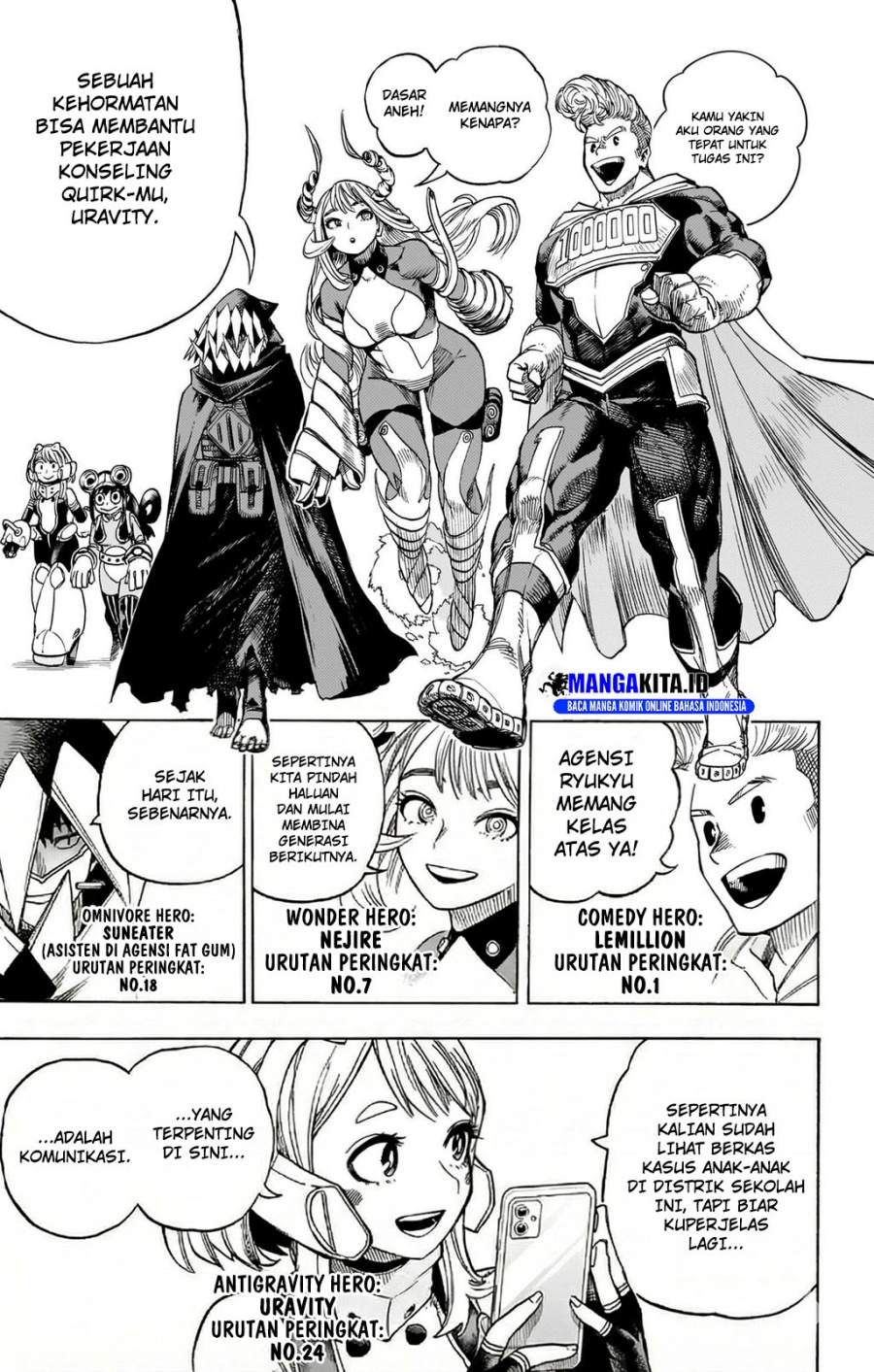 Boku no Hero Academia Chapter 431 Gambar 5