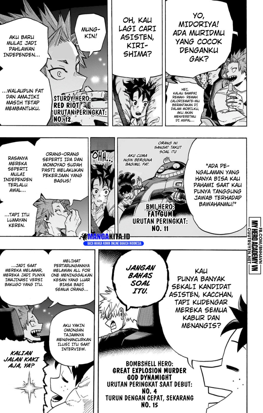 Boku no Hero Academia Chapter 431 Gambar 13