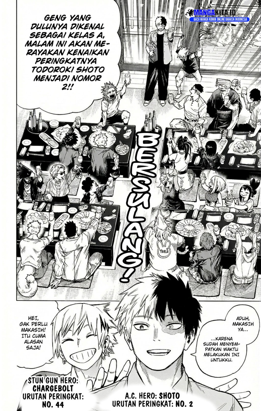 Boku no Hero Academia Chapter 431 Gambar 18