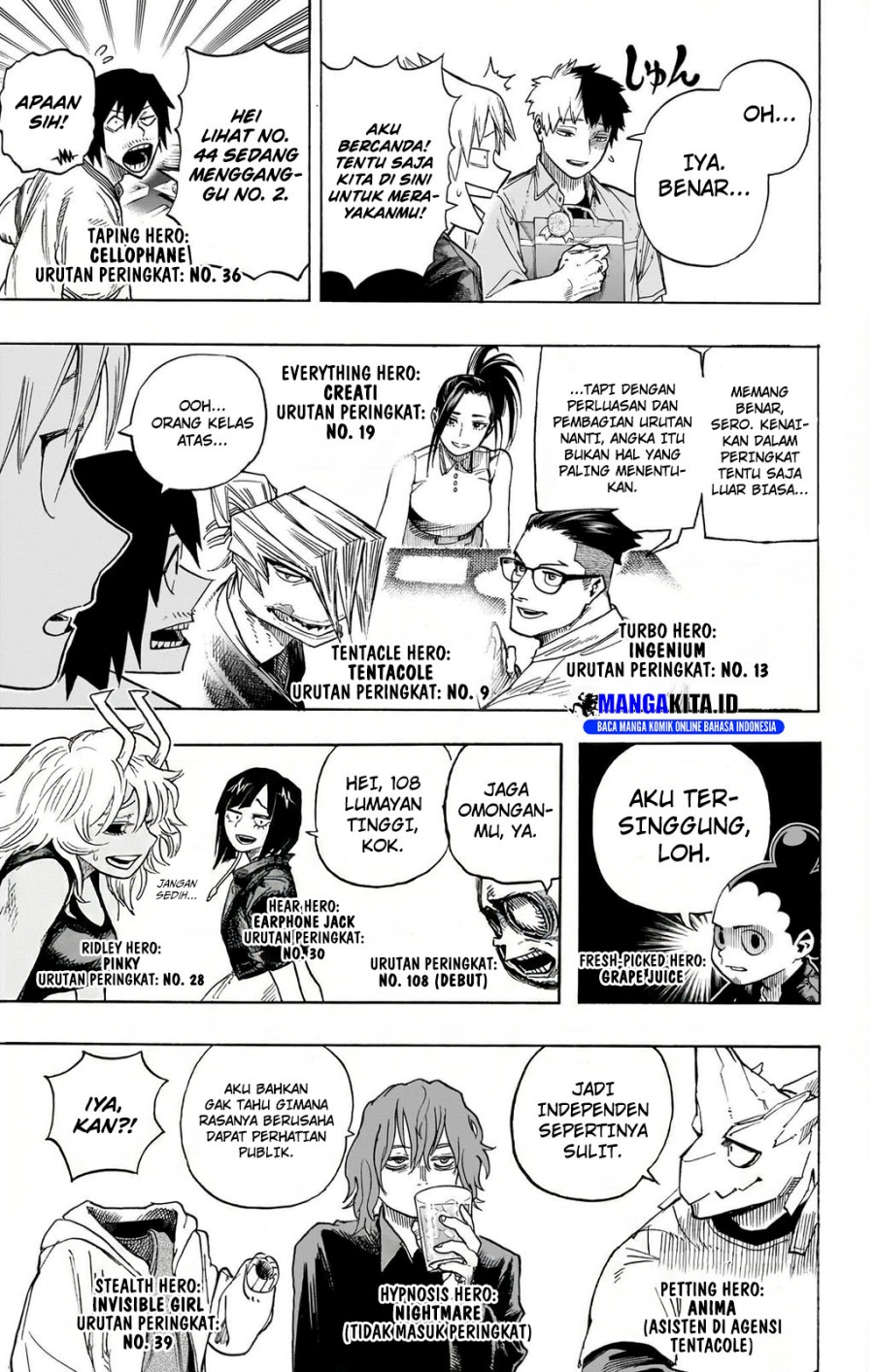 Boku no Hero Academia Chapter 431 Gambar 19