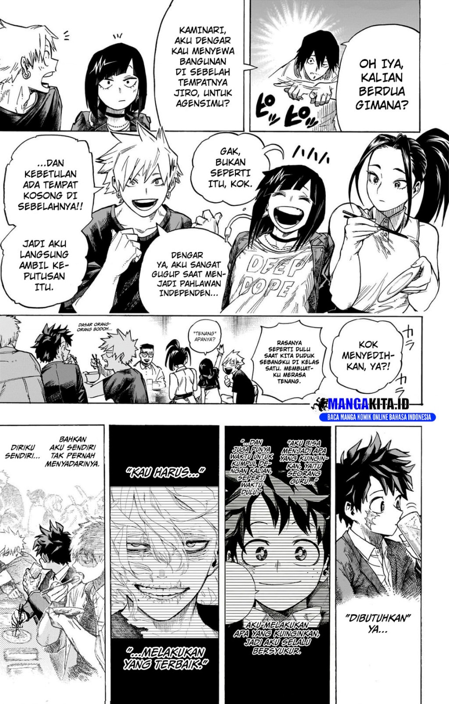 Boku no Hero Academia Chapter 431 Gambar 24