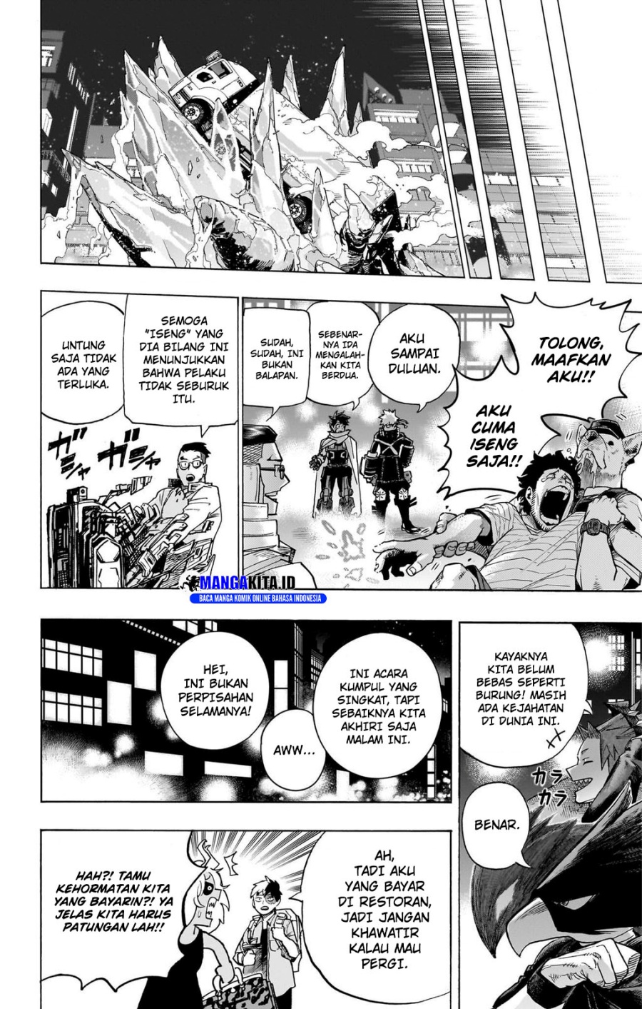 Boku no Hero Academia Chapter 431 Gambar 28