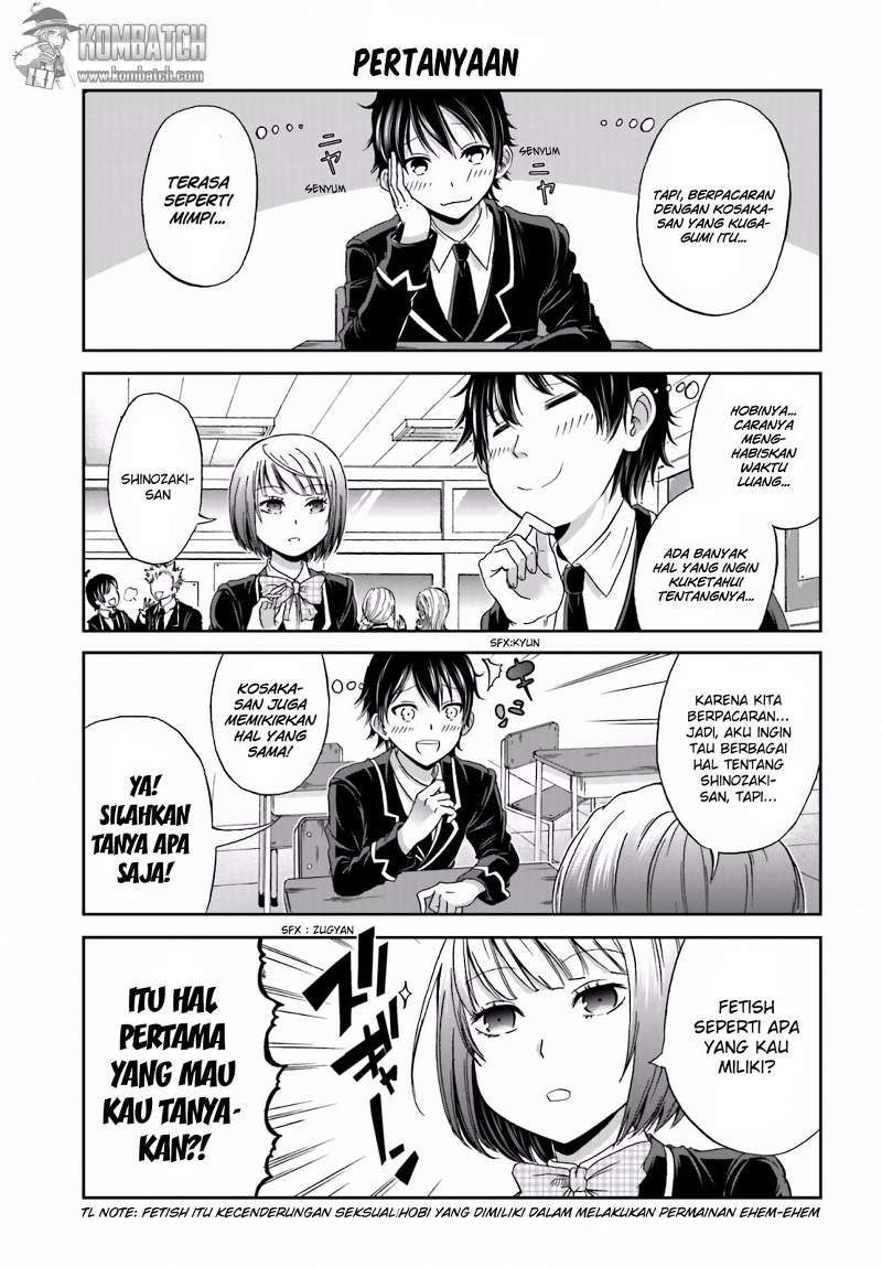 Boku no Kanojo ga Majime Sugiru Shojo Bitch na Ken Chapter 01 Gambar 4